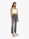 Mother The Tripper Ankle Lighting Up Lanterns Jeans In Black