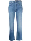 Mother The Weekender Fray A Groovy Kind Of Love Flare Jean In Blue