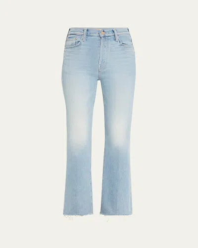 MOTHER THE TRIPPER FLOOD FRAY JEANS