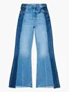 Mother The Tux Sidestepper Jeans In Blue