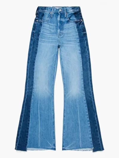 Mother The Tux Sidestepper Jeans In Blue