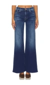 Mother The Undercover Flared Jeans In Blue