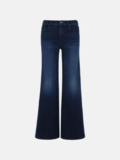 Mother 'the Twister Sneak' Dark Blue Cotton Jeans