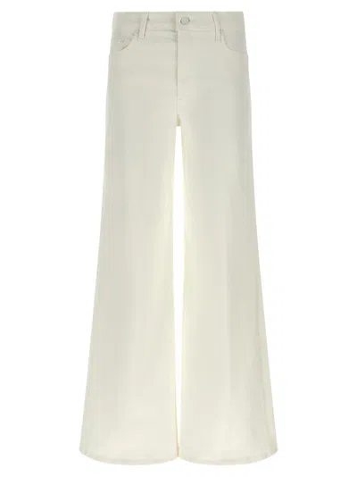 Mother The Twister Sneak Jeans In White