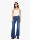 Mother The Patch Pocket Insider Flood On Your Left Bootcut Jean In Blue
