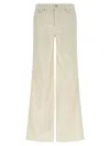 Mother The Twister Sneak Pants In Neutral