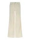 Mother The Twister Sneak Pants In Neutral