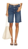 Mother The Undercover Bermuda Short In Blue