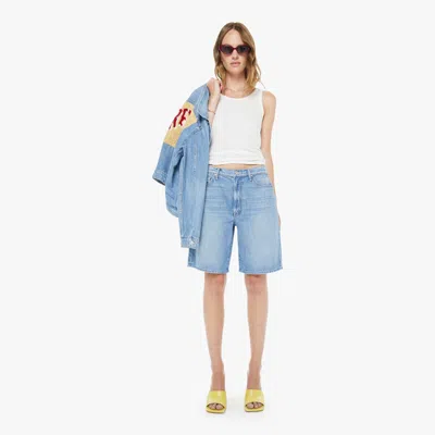 Mother The Undercover Bermuda Shorts Last Bite In Blue