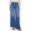 Mother The Swisher Sneak Fray Jeans