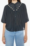 Mother The V Yoke Shirt Trifecta Sweater In Trifecta