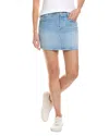 Mother The Vagabond Mini Skirt In Blue