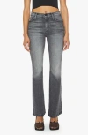 Mother The Weekender Flare Jean In Wanted In Gray