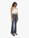 Mother The Weekender Can You Call My Phone Jeans In Black - Size 33 In Black