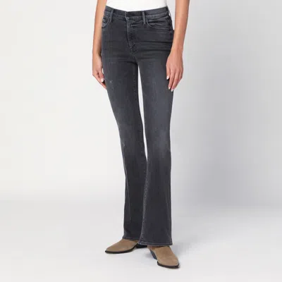 MOTHER THE WEEKENDER CROPPED JEANS IN GREY