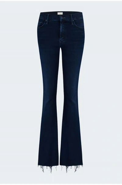 Mother The Weekender Fray Flare In Chip On My Shoulder In Beige