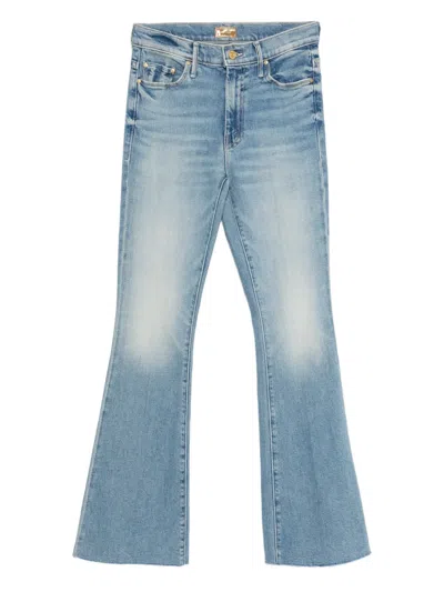 MOTHER THE WEEKENDER FRAY JEANS