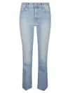MOTHER THE WEEKENDER FRAY JEANS
