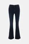 Mother The Weekender Fray Jeans Chip On My Shoulder In Blue