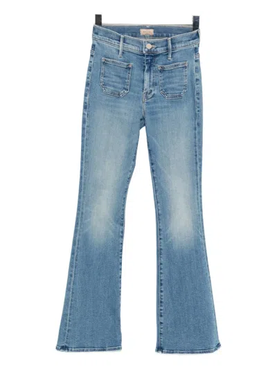 Mother The Weekender Jeans In Blue