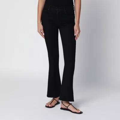 Mother The Weekender Jeans In Black Denim