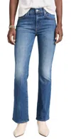 Mother The Weekend High Waist Stretch Denim Bootcut Jeans In It's A Small World