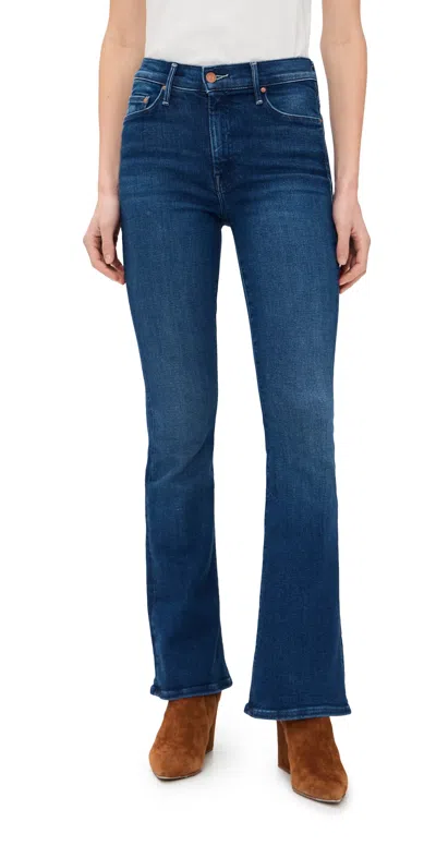 Mother The Weekender Jeans Nip It In The Butt In Blue