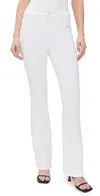 Mother The High Waist Tunnel Vision Ankle Jeans In Totally Innocent In White