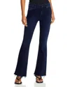 Mother The Weekender Frayed Flare Jeans In Chip On My