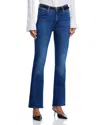 Mother The Weekender Mid Rise Flared Jeans In Nip It In The Butt In Blue