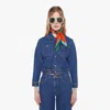 Mother Chloe Fineman X The Wingman Cabin Fever Jacket In Blue