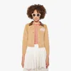 Mother The Workwear Shorty Whole Wheat Jacket In Nude