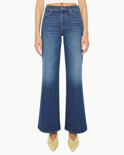 Mother Tomcat Roller Skimp Jeans In Perfectly Imperfect In Blue