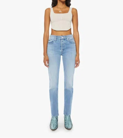 MOTHER TOMCAT STRAIGHT LEG JEAN IN ALL OVER THE MAP