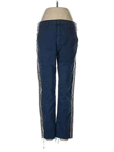Pre-owned Mother Track Pants In Blue