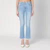 Mother Trumpet Jeans The Dodger Sneak Light Blue Washed In Light Blue