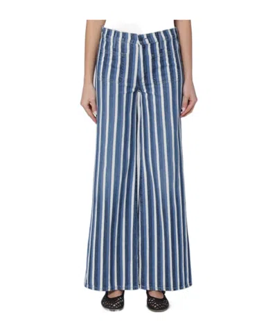 MOTHER MOTHER THE PATCH POCKET TWISTER SNEAK JEANS