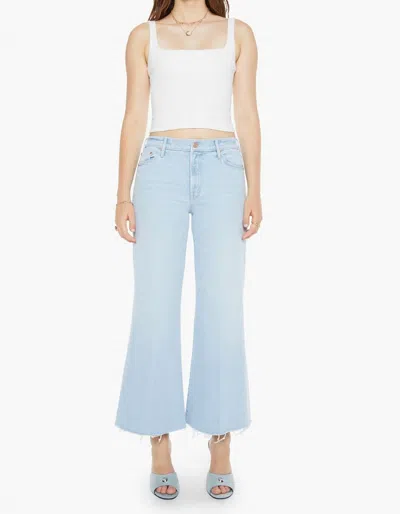 Mother Twister Ankle Fray Pants In Cowabunga In Multi
