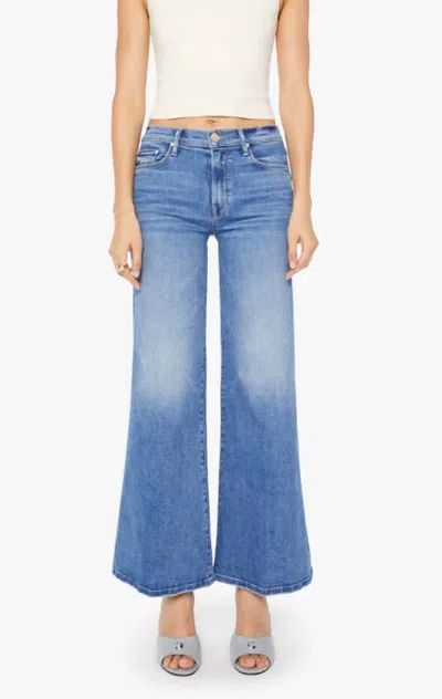 Mother Twister Skimp High-rise Jean In Swing And A Miss In Blue
