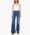 Mother Twister Sneak Jeans In On Your Left In Blue