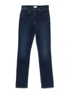 Mother The Rascal Skimp Jeans In Blue