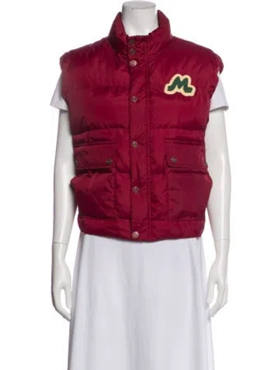 Pre-owned Mother Vest In Red