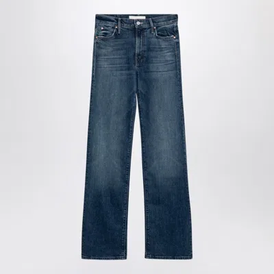 MOTHER WASHED BLUE JEANS THE KICK IT