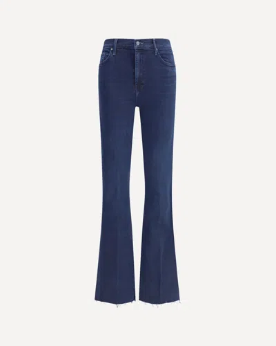 MOTHER WEEKENDER FRAY CROP FLARE JEANS
