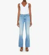 Mother Weekender Fray Jeans In Glow Up In Multi