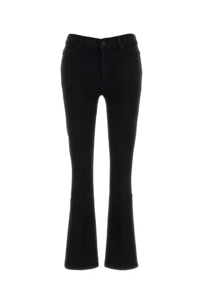 Mother Weekender Jeans In Black