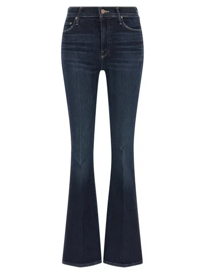 Mother Weekender Jeans In Blue