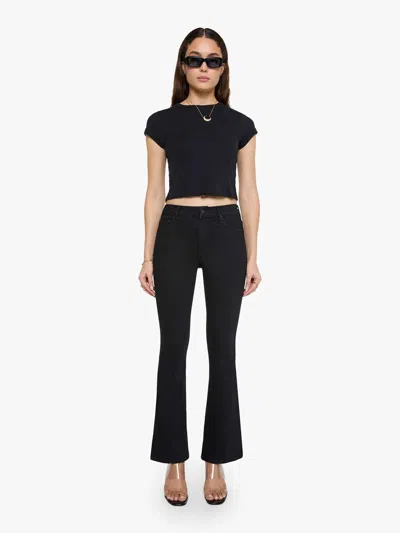 Mother Weekender Mid Rise Flare Jean In Nighty Night In Multi