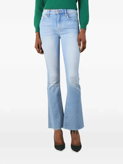Pre-owned Mother Whiskering-effect Jeans In Blue