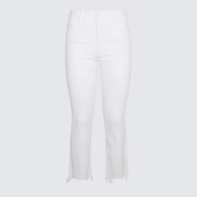 Mother White Cotton Jeans